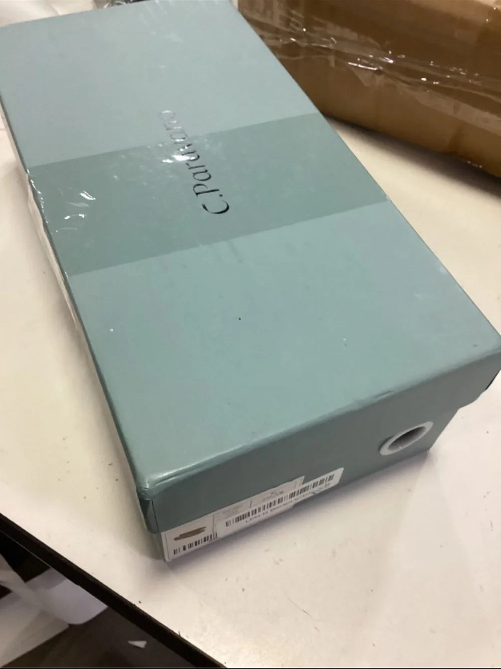 Brand new in box! C. Paravano Leather Ballet Flats in leopard